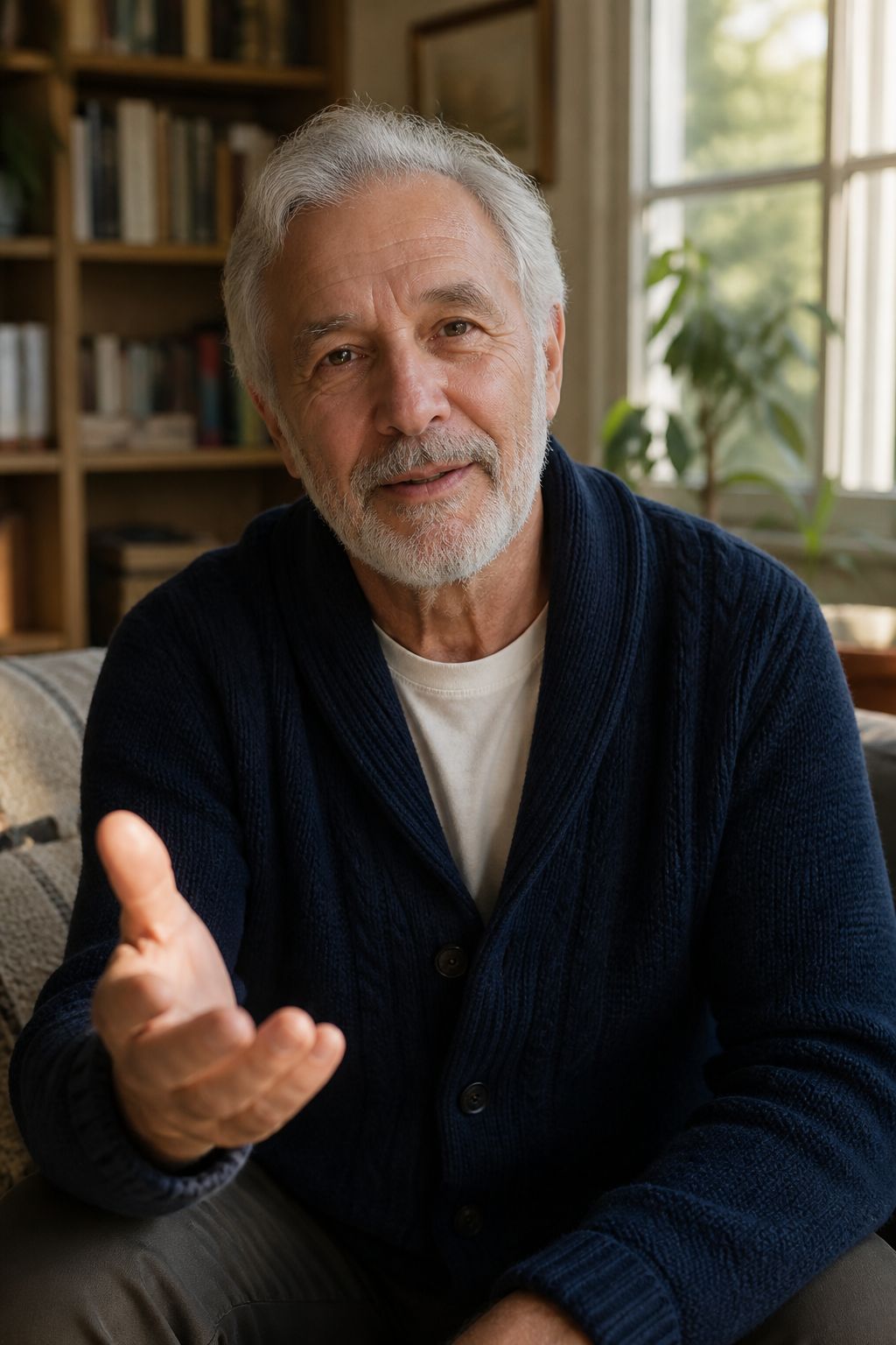 Video still of Arthur Hale